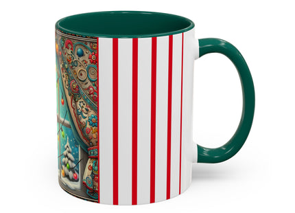 Mischief in Tinselland Colorful Mugs (11oz, 15oz)