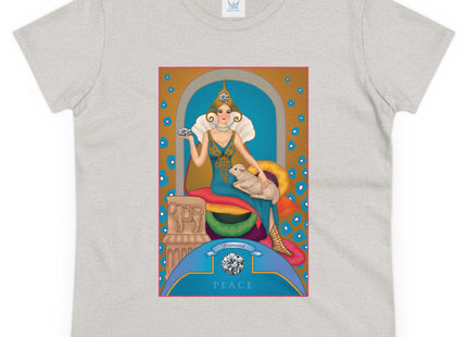 April & Diamond (from the Gem Series) by Sofia Chiostri Women's Midweight Cotton Tee
