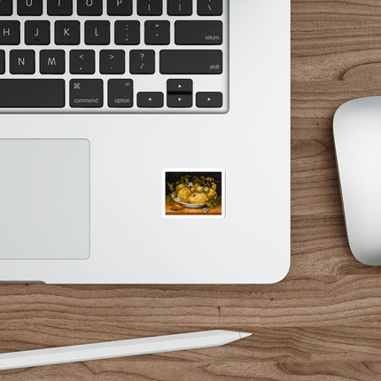 Still Life with Bowl of Citrons by Giovanna Garzoni Die-Cut Stickers (5 Sizes)