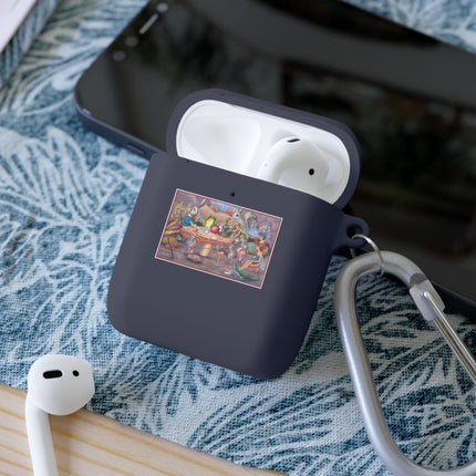 A Fairy's Whimsical Tea Party AirPods Case