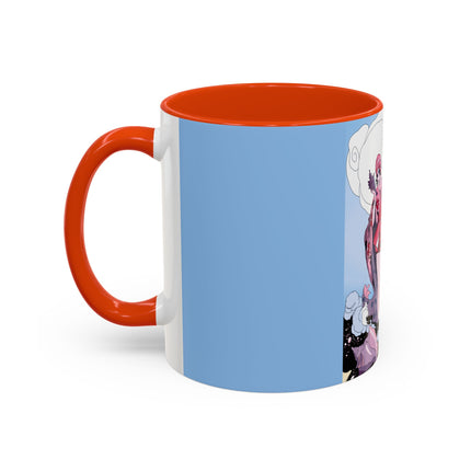 Goddess of the Swirling Sea Colorful Mugs (11oz, 15oz)