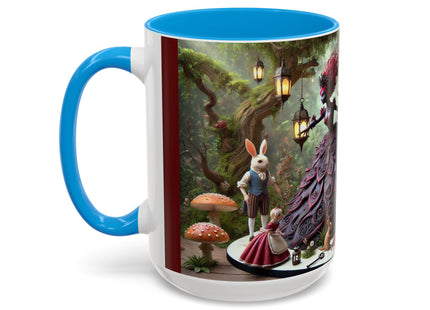 Malice in Wonderland – Gothic Halloween Colorful Mugs (11oz, 15oz)