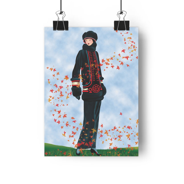 Elegance in Autumn Giclée Art Print