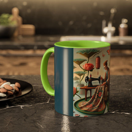 The Tailor’s Garden Colorful Mugs (11oz, 15oz)