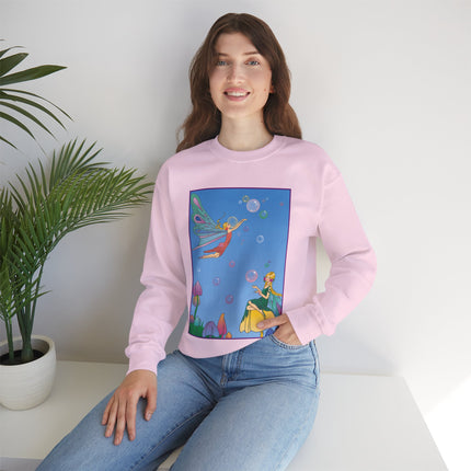 Blossoming Fairy Magic Unisex Heavy Blend™ Crewneck Sweatshirt