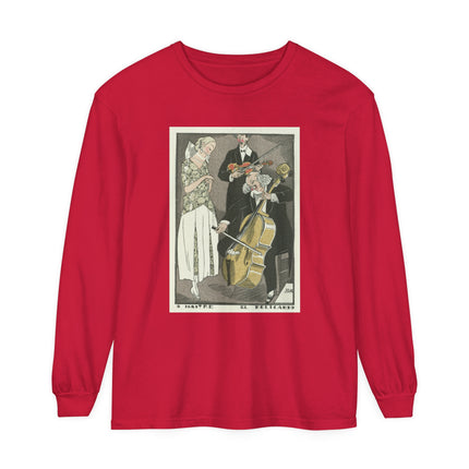 O Maitre el Relicario by Fernand Siméon Garment-dyed Long Sleeve T-Shirt