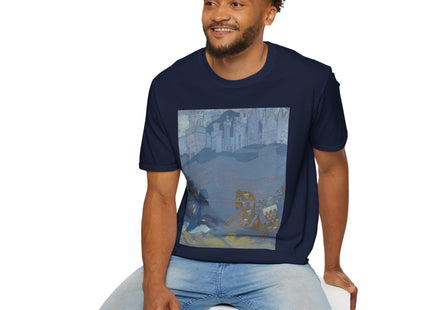 The Duel by Nicholas Roerich Softstyle T-Shirt