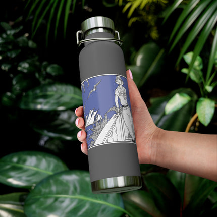 Coastal Elegance Copper Vacuum Insulated Bottle, 22oz