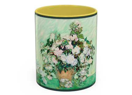 Roses by Vincent Van Gogh Colorful Mugs (11oz, 15oz)