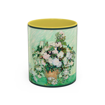 Roses by Vincent Van Gogh Colorful Mugs (11oz, 15oz)