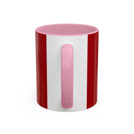 Naughty or Nice Kitten Christmas Colorful Mugs (11oz, 15oz)