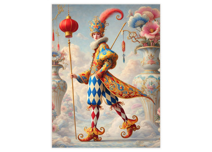 The Ornamental Jester Ceramic Tile