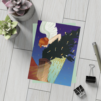 The Christmas Angel Postcard Bundles (envelopes included)