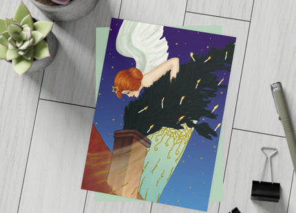 The Christmas Angel Postcard Bundles (envelopes included)