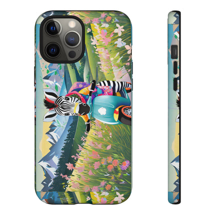 Stripes on Wheels Phone Cases