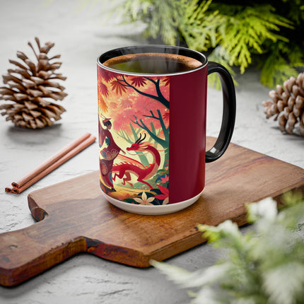 The Dragon Fairy’s Dance Colorful Mugs (11oz, 15oz)