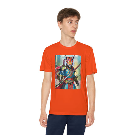 Cyberpunk Samurai Youth Competitor Tee