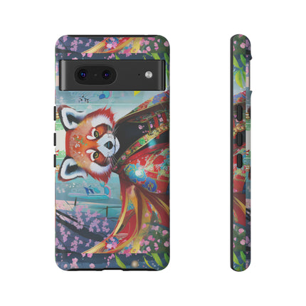Cybernetic Red Panda Phone Cases
