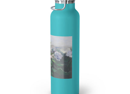 Water Lilies by Karl Hagemeister Copper Vacuum Insulated Bottle, 22oz
