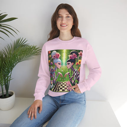 Spring Gambit: A Fairy’s Move Heavy Blend™ Crewneck Sweatshirt