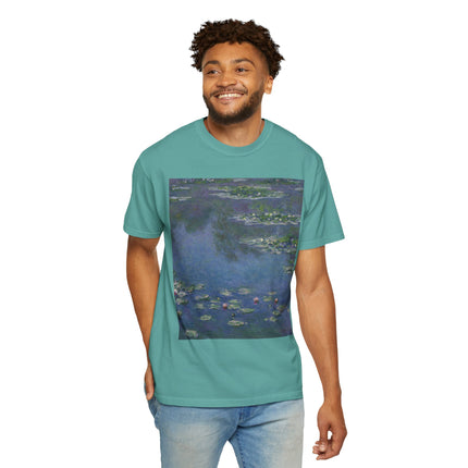 Water Lilies by Claude Monet Unisex Garment-Dyed T-shirt