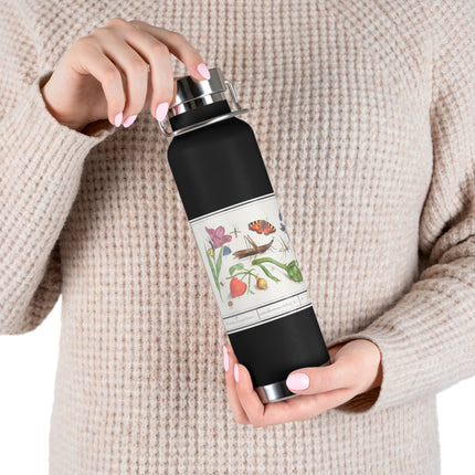 Natural History Ensemble, No. 17 by Anselmus Boëtius de Boodt Copper Vacuum Insulated Bottle, 22oz
