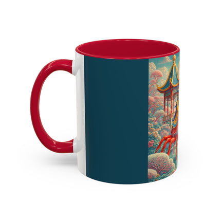 The Celestial Crab Navigator Colorful Mugs (11oz, 15oz)
