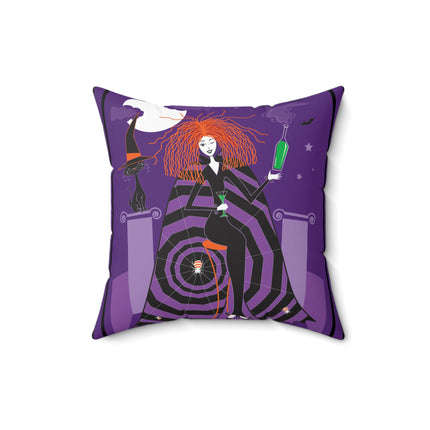 Mystic Elegance Spun Polyester Square Pillow