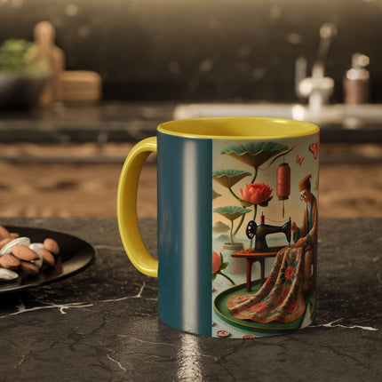 The Tailor’s Garden Colorful Mugs (11oz, 15oz)
