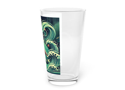 Mermaid Queen Rising from the Deep Glass, 16oz