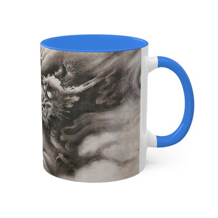 Japanese dragon by Yamada Dōa Colorful Mugs, 11oz