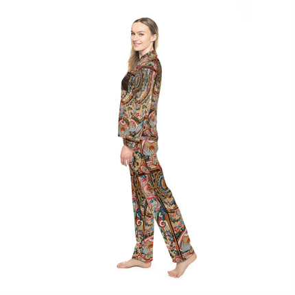 L'Ornement Polychrome by Albert Racine Women’s Satin Pajamas