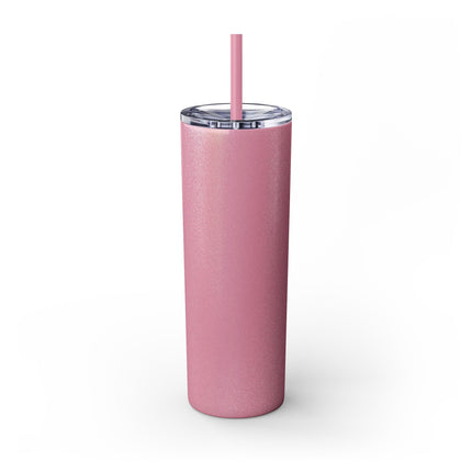 Costume de Yacht by George Barbier Skinny Tumbler with Straw, 20oz