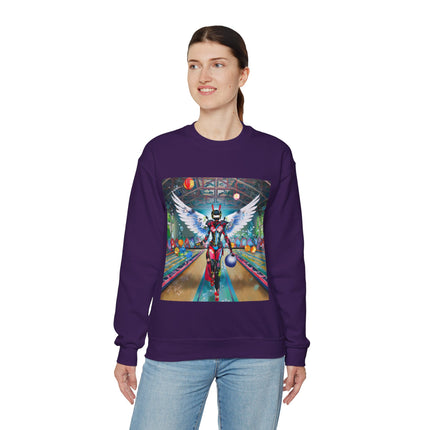Samurai Robot Angels Unisex Heavy Blend™ Crewneck Sweatshirt