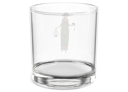 Robe de linon (Linen Dress) by Charles Martin Rocks Glass, 10oz