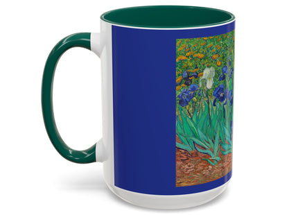 Irises by Vincent Van Gogh Colorful Mugs (11oz, 15oz)