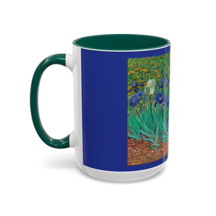 Irises by Vincent Van Gogh Colorful Mugs (11oz, 15oz)