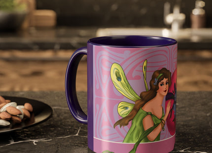 The Fairy’s Blossom Colorful Mugs (11oz, 15oz)