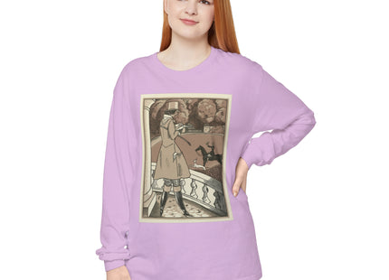 Amazone by Fernand Siméon Unisex Garment-dyed Long Sleeve T-Shirt