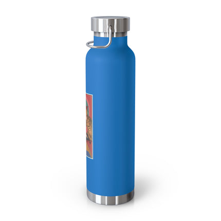 July & Ruby (from the Gem Series) by Sofia Chiostri Copper Vacuum Insulated Bottle, 22oz