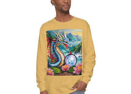 Wisdom's Guardian Garment-dyed Long Sleeve T-Shirt