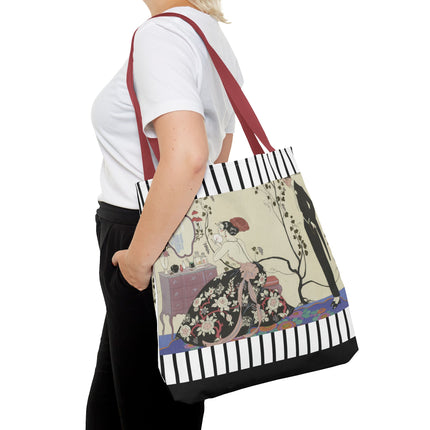 Le Grand Décolletage by George Barbier Tote Bag