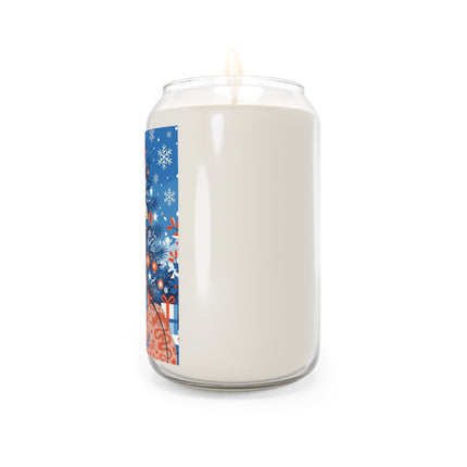 🎋❄️ The Winter Lantern Celebration Scented Soy Candle – Elegant Asian Christmas Fantasy