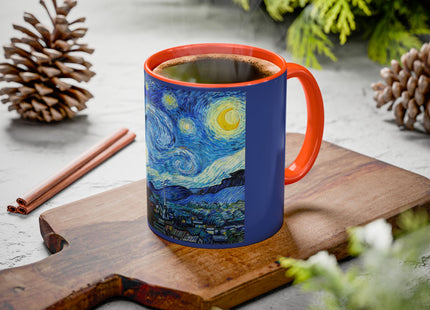 The Starry Night by Vincent Van Gogh Colorful Mugs (11oz, 15oz)