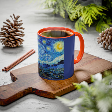 The Starry Night by Vincent Van Gogh Colorful Mugs (11oz, 15oz)