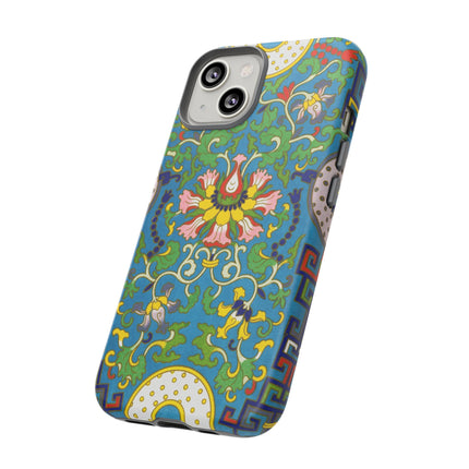 Chinese Floral Illustration by Owen Jones Phone Cases