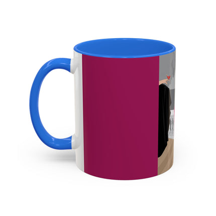 The Red Bird Colorful Mugs – Gentle Storybook Charm & Elegant Whimsy
