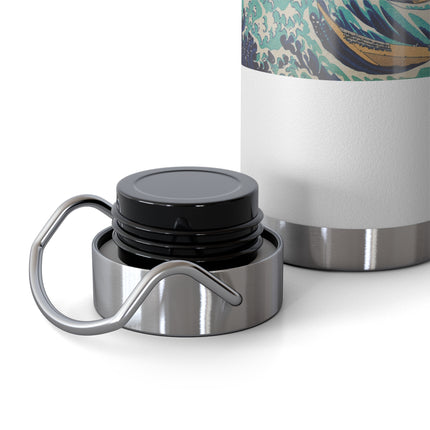 The Great Wave off Kanagawa by Katsushika Hokusai Copper Vacuum Insulated Bottle, 22oz
