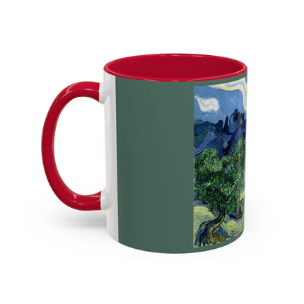 Olive Trees by Vincent Van Gogh Colorful Mugs (11oz, 15oz)