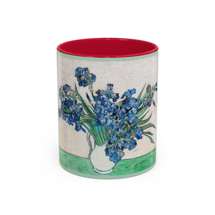 Irises by Vincent Van Gogh Colorful Mugs (11oz, 15oz)